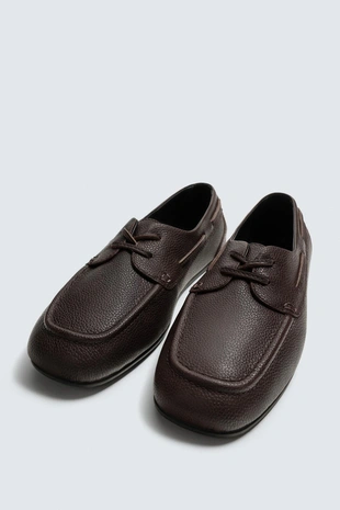 Кожаные топсайдеры- Заказать в России