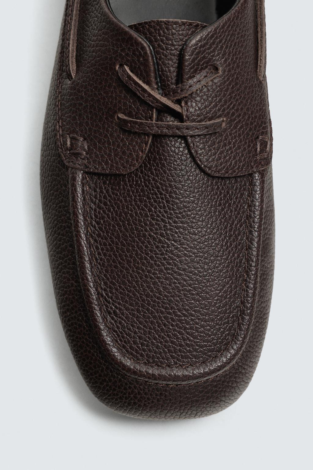 КОЖАНЫЕ ТОПСАЙДЕРЫ