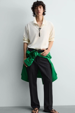 Поло REGULAR FIT из ткани пике- Заказать в России