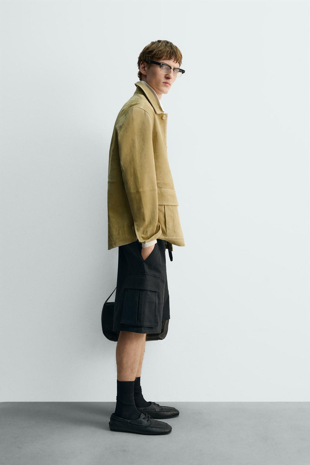 ЗАМШЕВАЯ КУРТКА С КАРМАНАМИ LIMITED EDITION