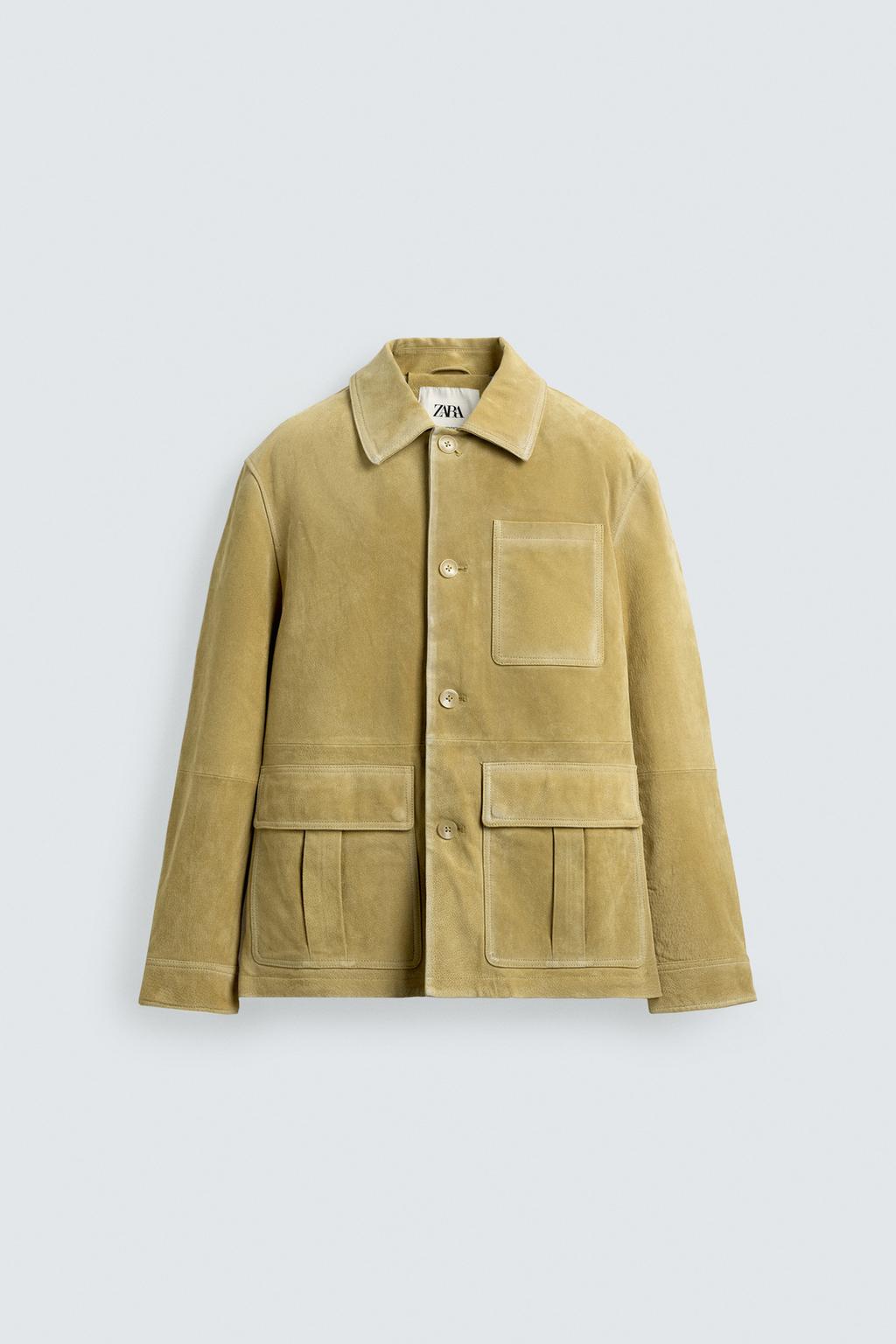 ЗАМШЕВАЯ КУРТКА С КАРМАНАМИ LIMITED EDITION