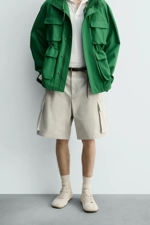 Шорты карго RELAXED FIT LIMITED EDITION- Заказать в России