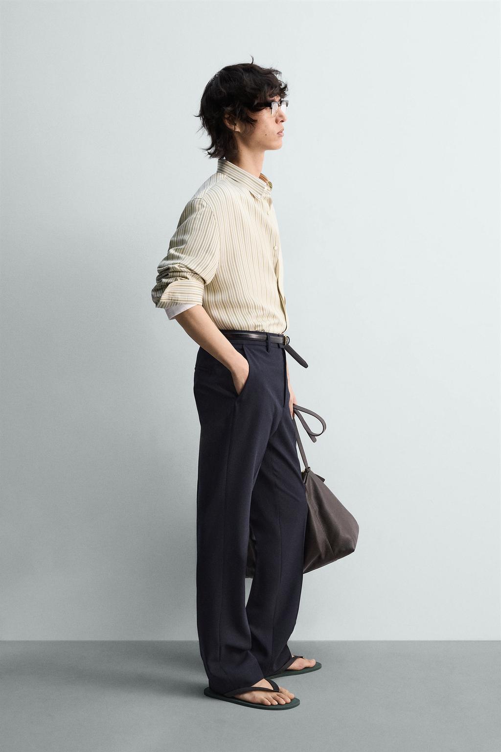 РУБАШКА СВОБОДНОГО КРОЯ В ПОЛОСКУ LIMITED EDITION