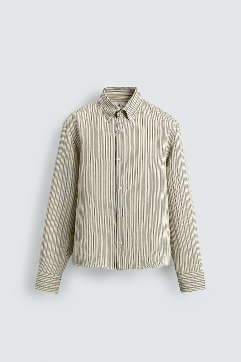 РУБАШКА СВОБОДНОГО КРОЯ В ПОЛОСКУ LIMITED EDITION