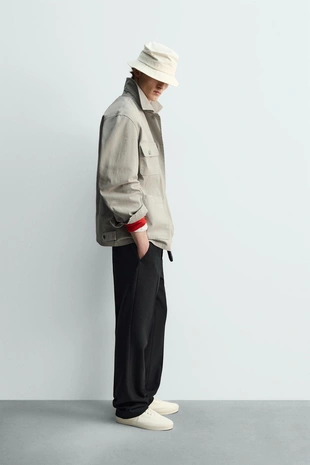 Брюки STRAIGHT FIT из смесовой шерсти — LIMITED EDITION- Заказать в России