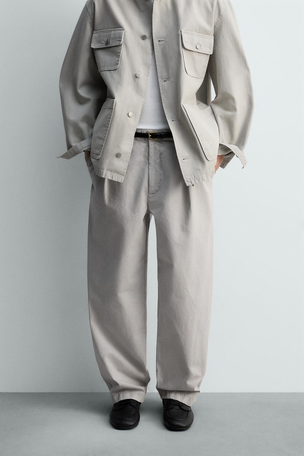 БРЮКИ RELAXED FIT СО СКЛАДКАМИ LIMITED EDITION