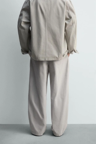 Брюки RELAXED FIT со складками LIMITED EDITION- Заказать в России