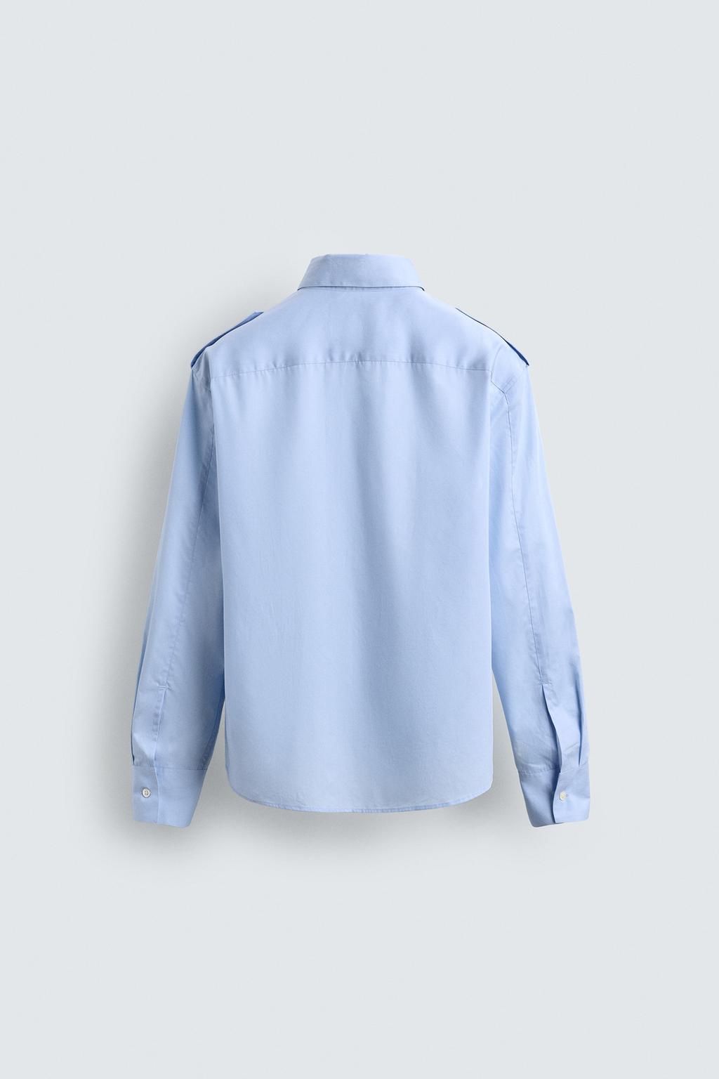 РУБАШКА С КАРМАНАМИ И ПОГОНАМИ LIMITED EDITION