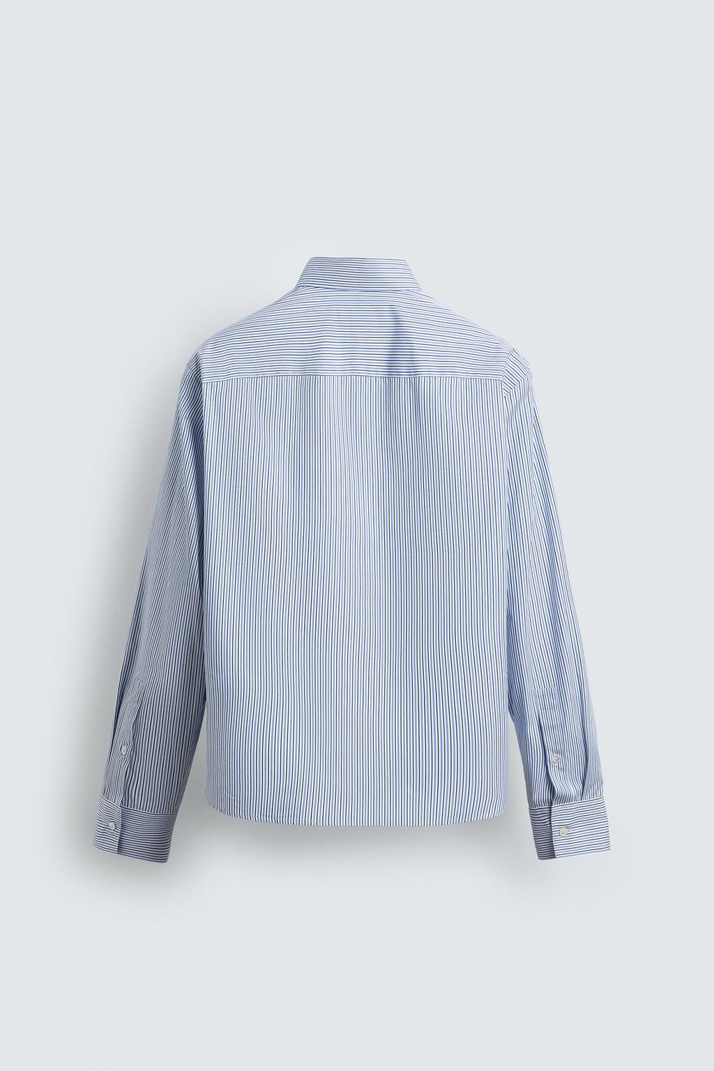 РУБАШКА СВОБОДНОГО КРОЯ В ПОЛОСКУ LIMITED EDITION