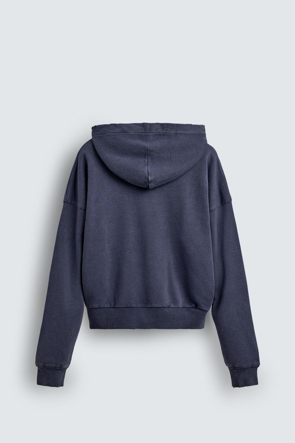 ХУДИ С КАПЮШОНОМ И ВАФЕЛЬНОЙ ТКАНИ