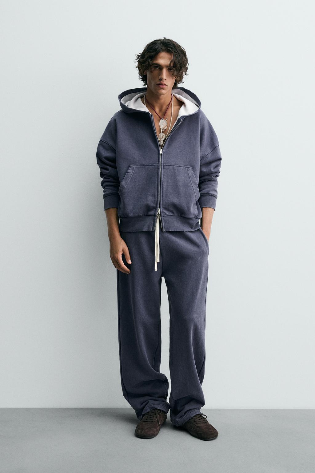 ХУДИ С КАПЮШОНОМ И ВАФЕЛЬНОЙ ТКАНИ