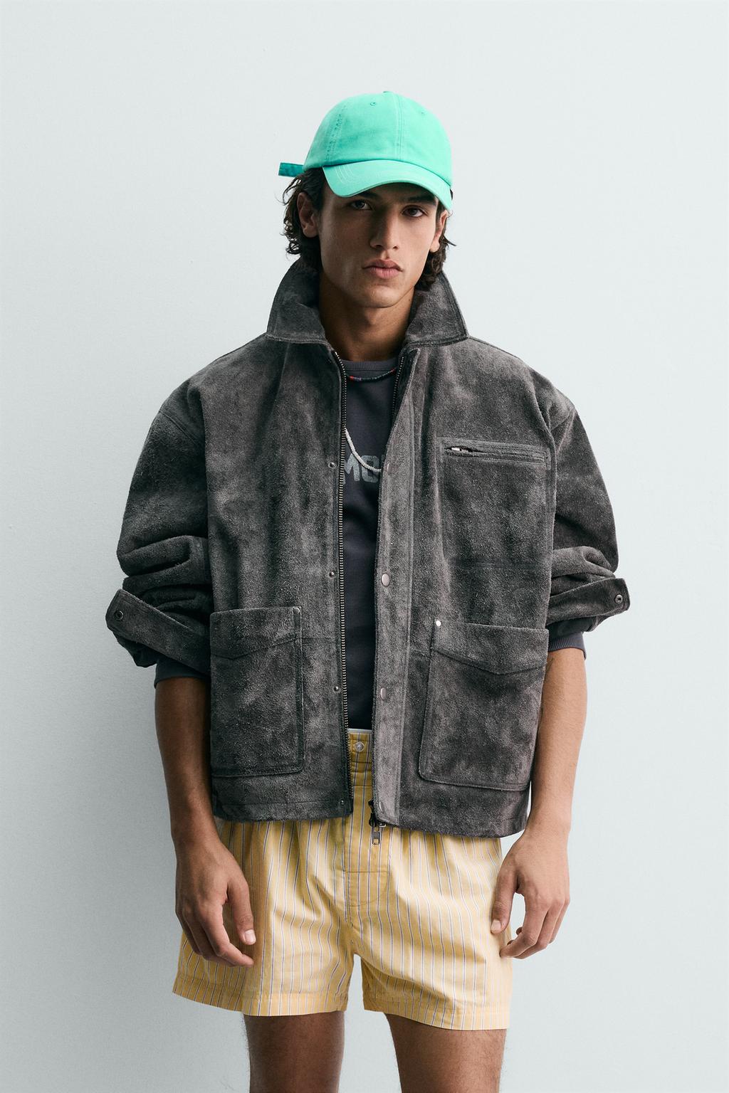 КУРТКА ИЗ ЗАМШИ СВОБОДНОГО КРОЯ — LIMITED EDITION