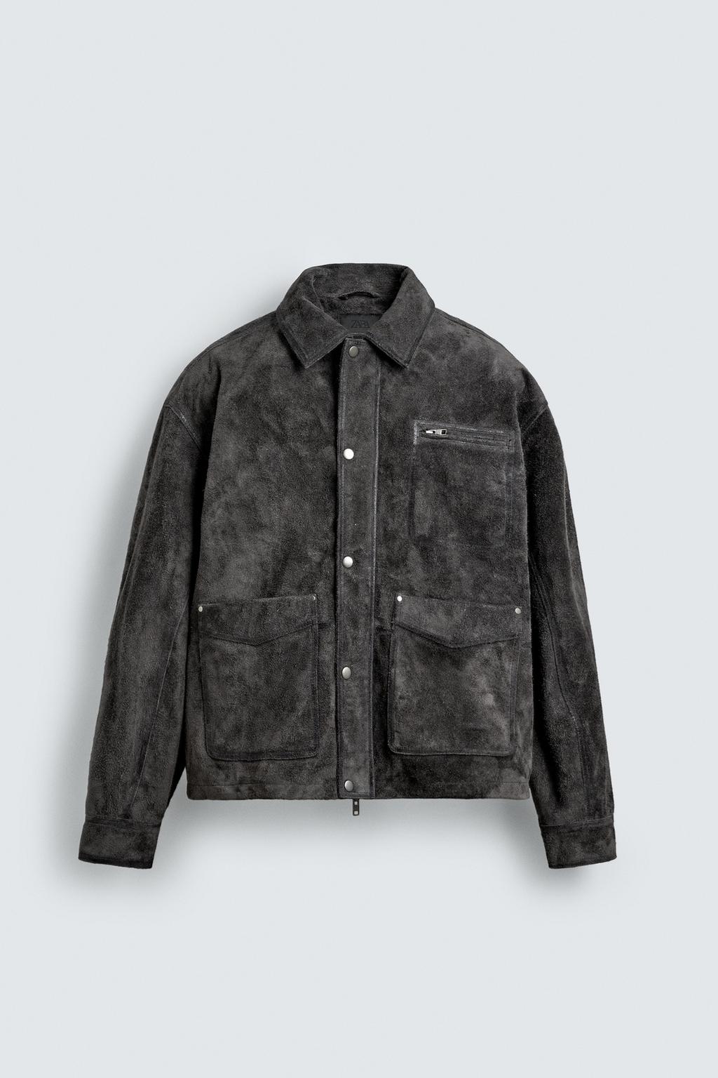КУРТКА ИЗ ЗАМШИ СВОБОДНОГО КРОЯ — LIMITED EDITION