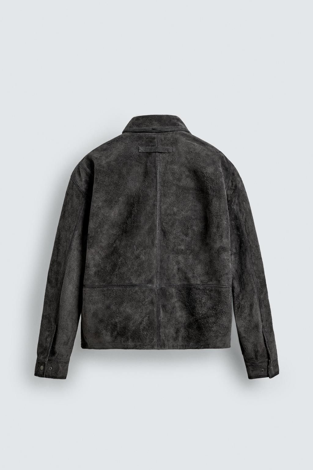 КУРТКА ИЗ ЗАМШИ СВОБОДНОГО КРОЯ — LIMITED EDITION