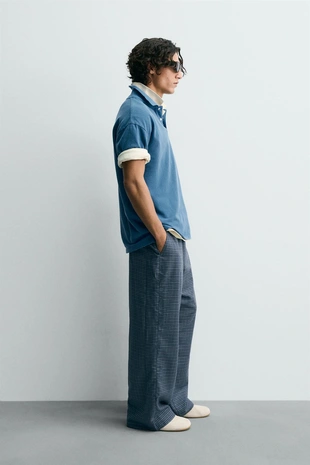 Поло из стираного пике- Заказать в России