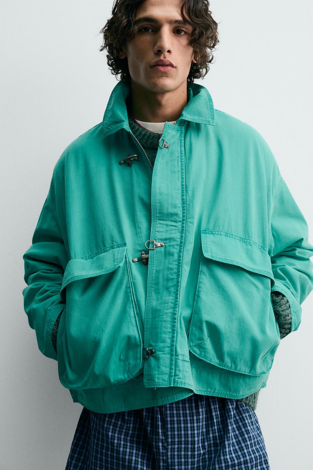 КУРТКА СВОБОДНОГО КРОЯ С АЛАМАРАМИ – LIMITED EDITION