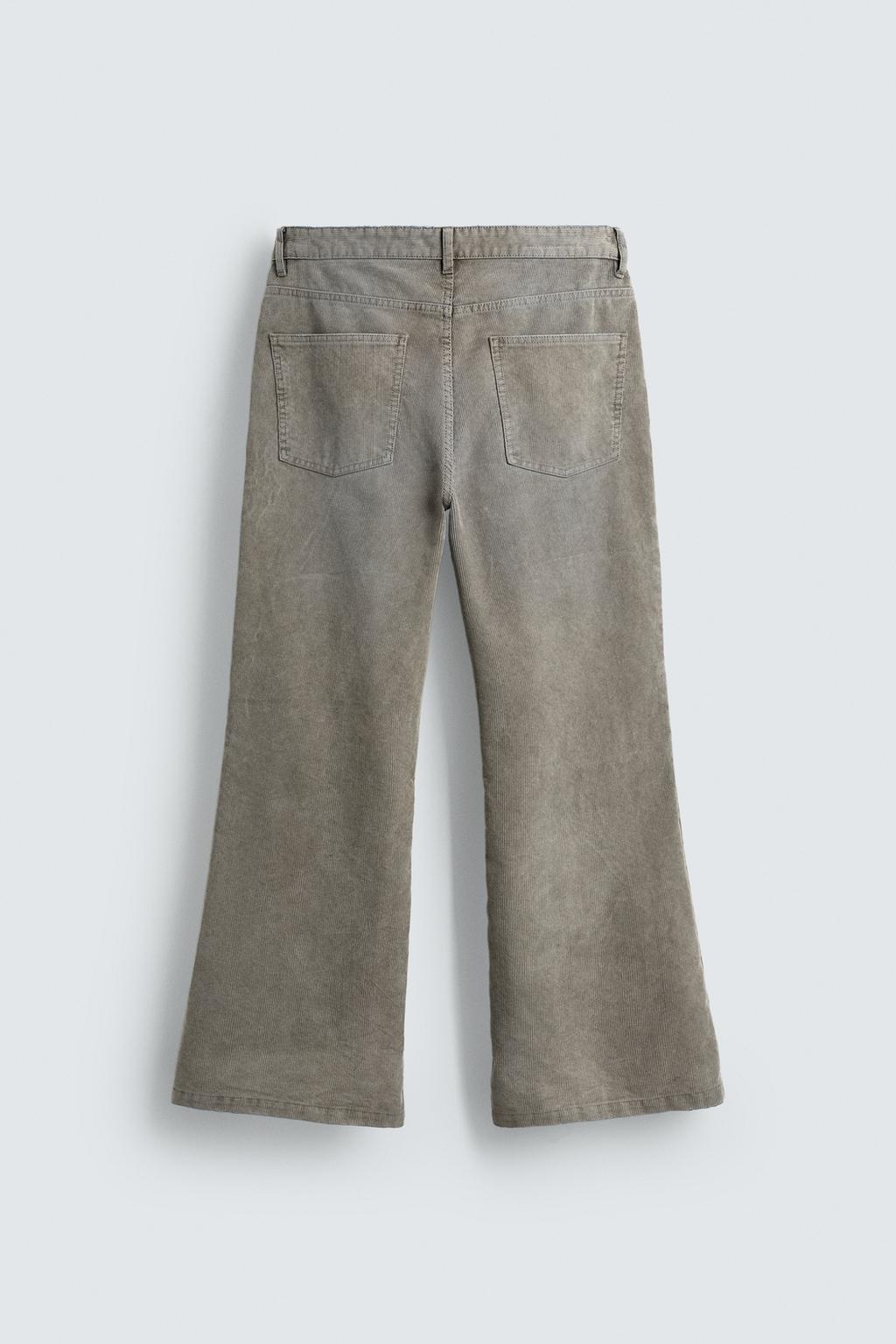 РАСКЛЕШЕННЫЕ БРЮКИ ИЗ ВЕЛЬВЕТА - LIMITED EDITION