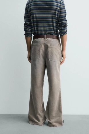 Расклешенные брюки из вельвета - LIMITED EDITION- Заказать в России