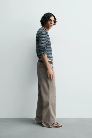 Расклешенные брюки из вельвета - LIMITED EDITION- Заказать в России