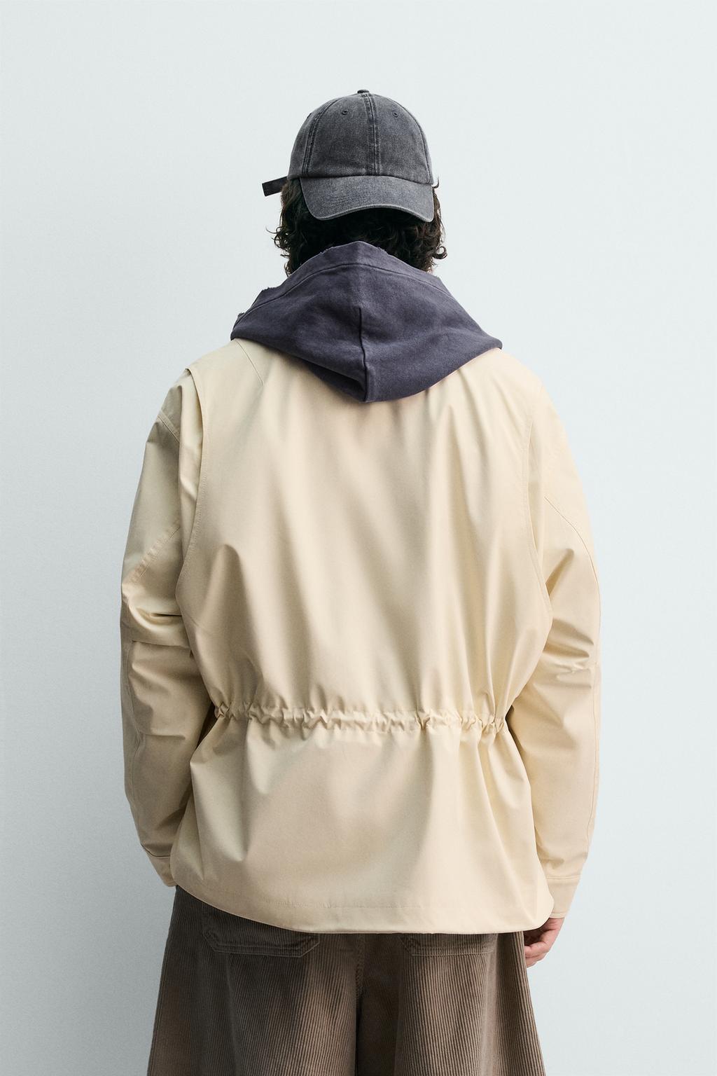 ПАРКА СВОБОДНОГО КРОЯ ИЗ ВЫСОКОТЕХНОЛОГИЧНОЙ ТКАНИ LIMITED EDITION