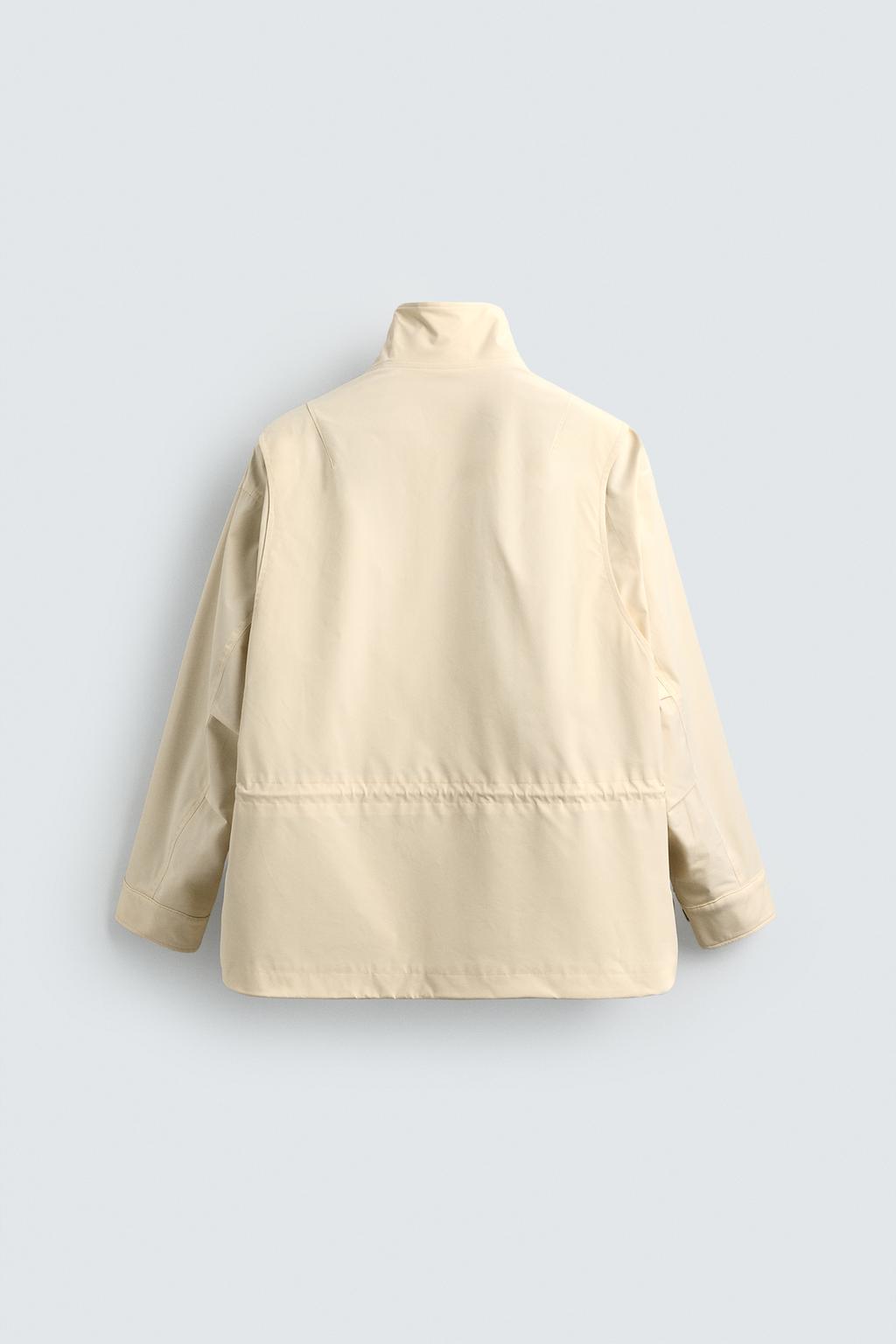 ПАРКА СВОБОДНОГО КРОЯ ИЗ ВЫСОКОТЕХНОЛОГИЧНОЙ ТКАНИ LIMITED EDITION