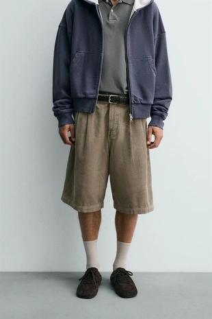 Вельветовые шорты WIDE FIT - LIMITED EDITION- Заказать в России