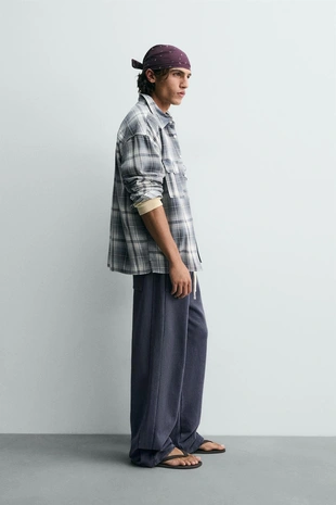 Рубашка RELAXED FIT в клетку LIMITED EDITION- Заказать в России