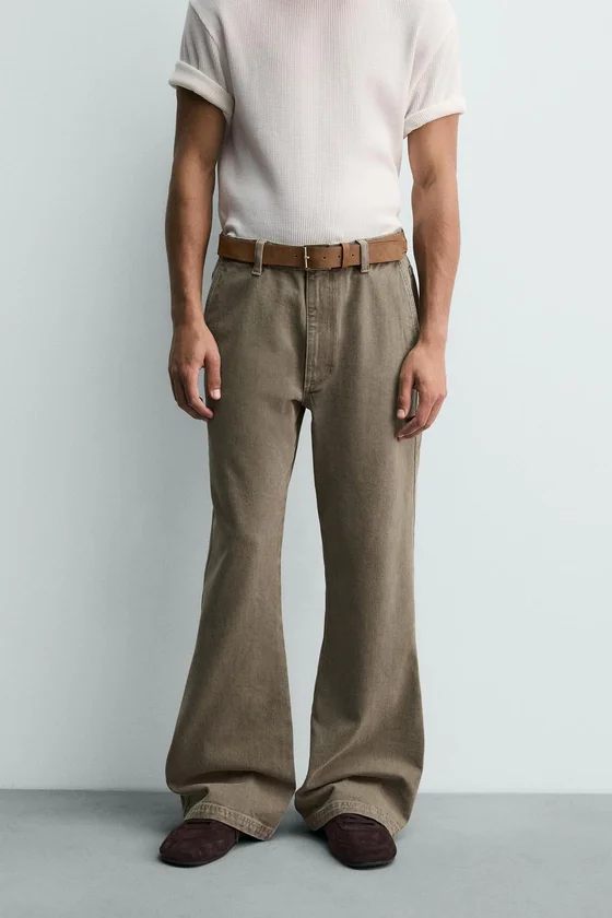ДЖИНСЫ CHINO WIDE клёш ИЗ ОГРАНИЧЕННОЙ СЕРИИ