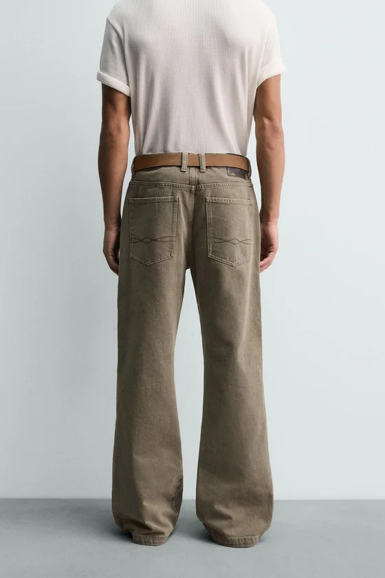 ДЖИНСЫ CHINO WIDE клёш ИЗ ОГРАНИЧЕННОЙ СЕРИИ