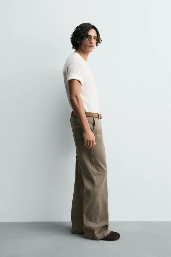 ДЖИНСЫ CHINO WIDE клёш ИЗ ОГРАНИЧЕННОЙ СЕРИИ