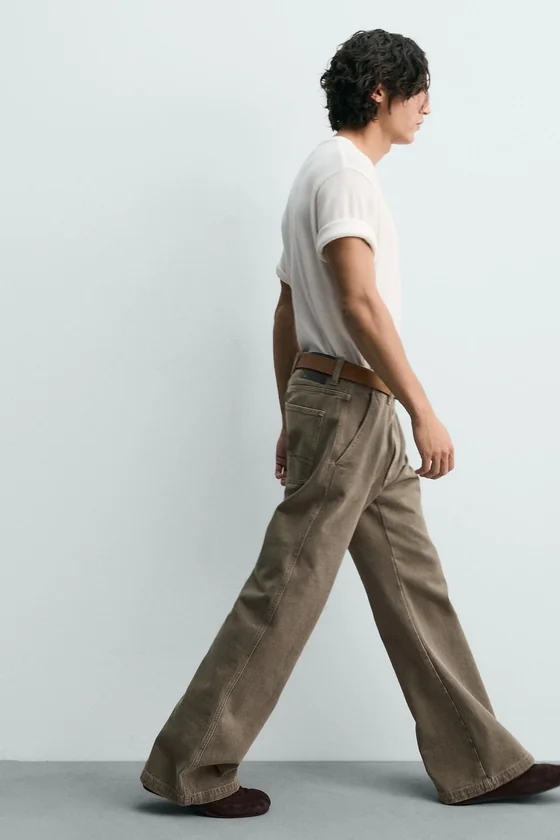 ДЖИНСЫ CHINO WIDE клёш ИЗ ОГРАНИЧЕННОЙ СЕРИИ