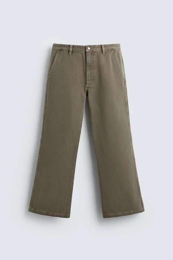 ДЖИНСЫ CHINO WIDE клёш ИЗ ОГРАНИЧЕННОЙ СЕРИИ