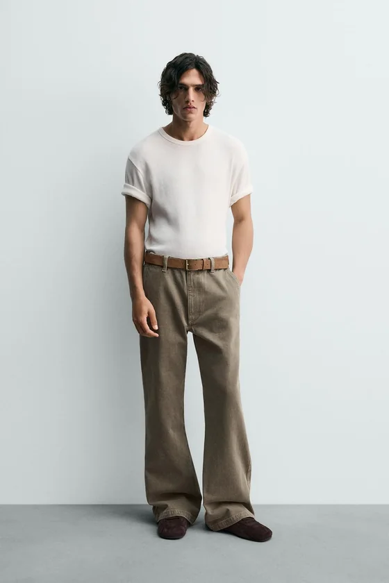 ДЖИНСЫ CHINO WIDE клёш ИЗ ОГРАНИЧЕННОЙ СЕРИИ