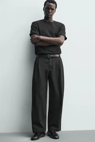 Широкие брюки чинос- Заказать в России