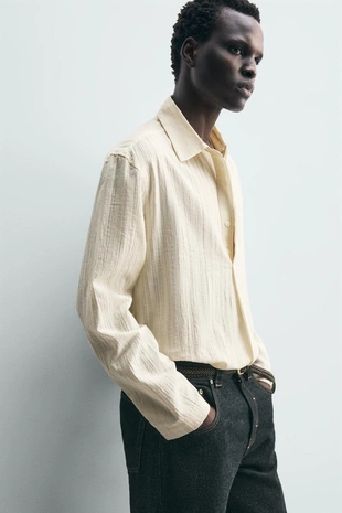 Поло с текстурой- Заказать в России