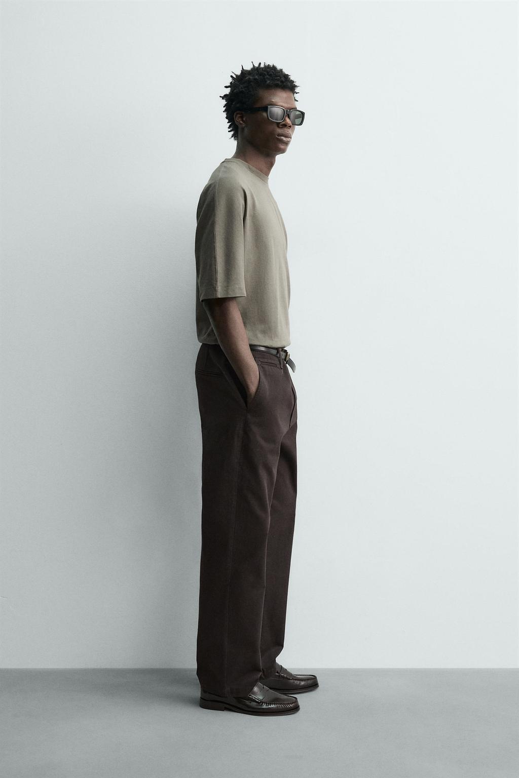 ФУТБОЛКА REGULAR FIT С ЭФФЕКТОМ ПОТЕРТОСТИ