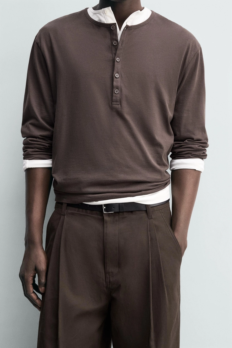 Широкие брюки с запахом