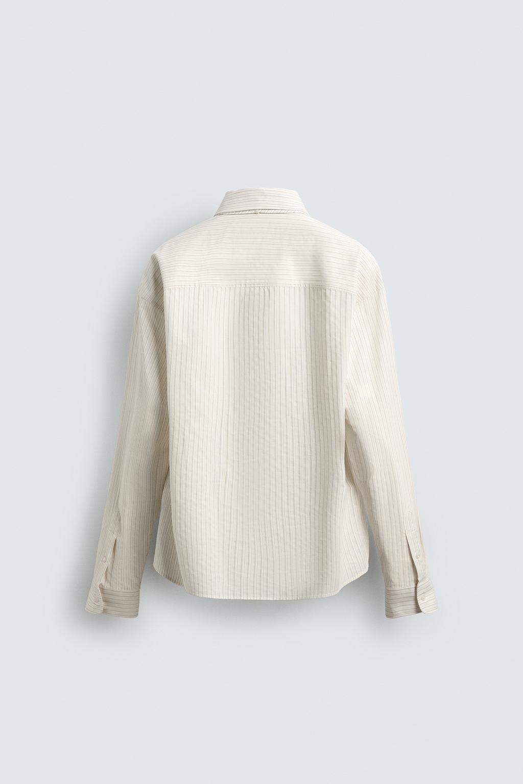 РУБАШКА В ПОЛОСКУ С ГАЛСТУКОМ