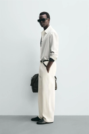 Рубашка струящегося покроя в ковбойском стиле- Заказать в России