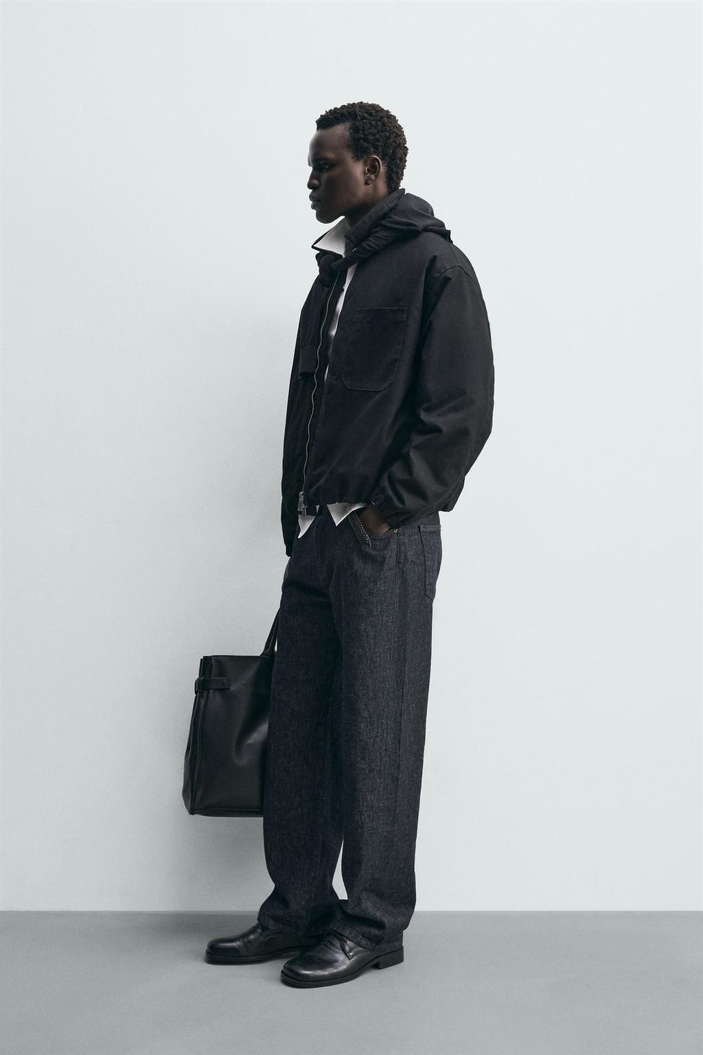 ДЖИНСОВАЯ КУРТКА С ВОЩЕНЫМ ПОКРЫТИЕМ