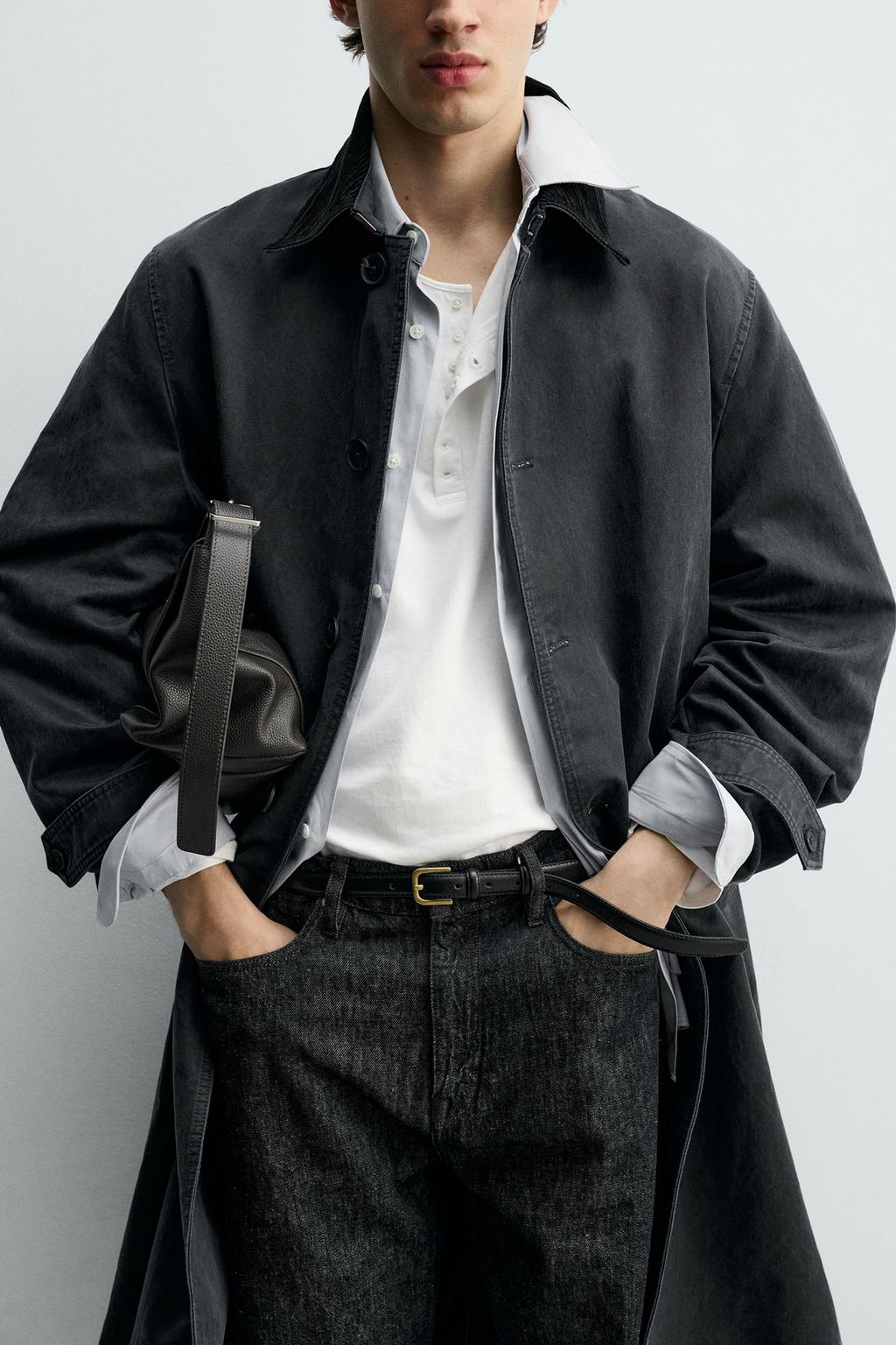 ТРЕНЧ С ВОЩЕНЫМ ПОКРЫТИЕМ