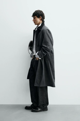 Тренч с вощеным покрытием- Заказать в России