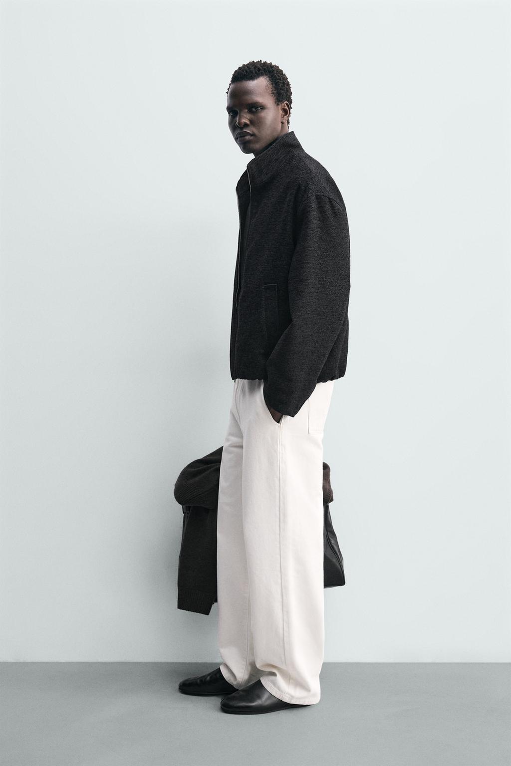 КУРТКА JACQUARD С ГЕОМЕТРИЧЕСКИМ РИСУНКОМ