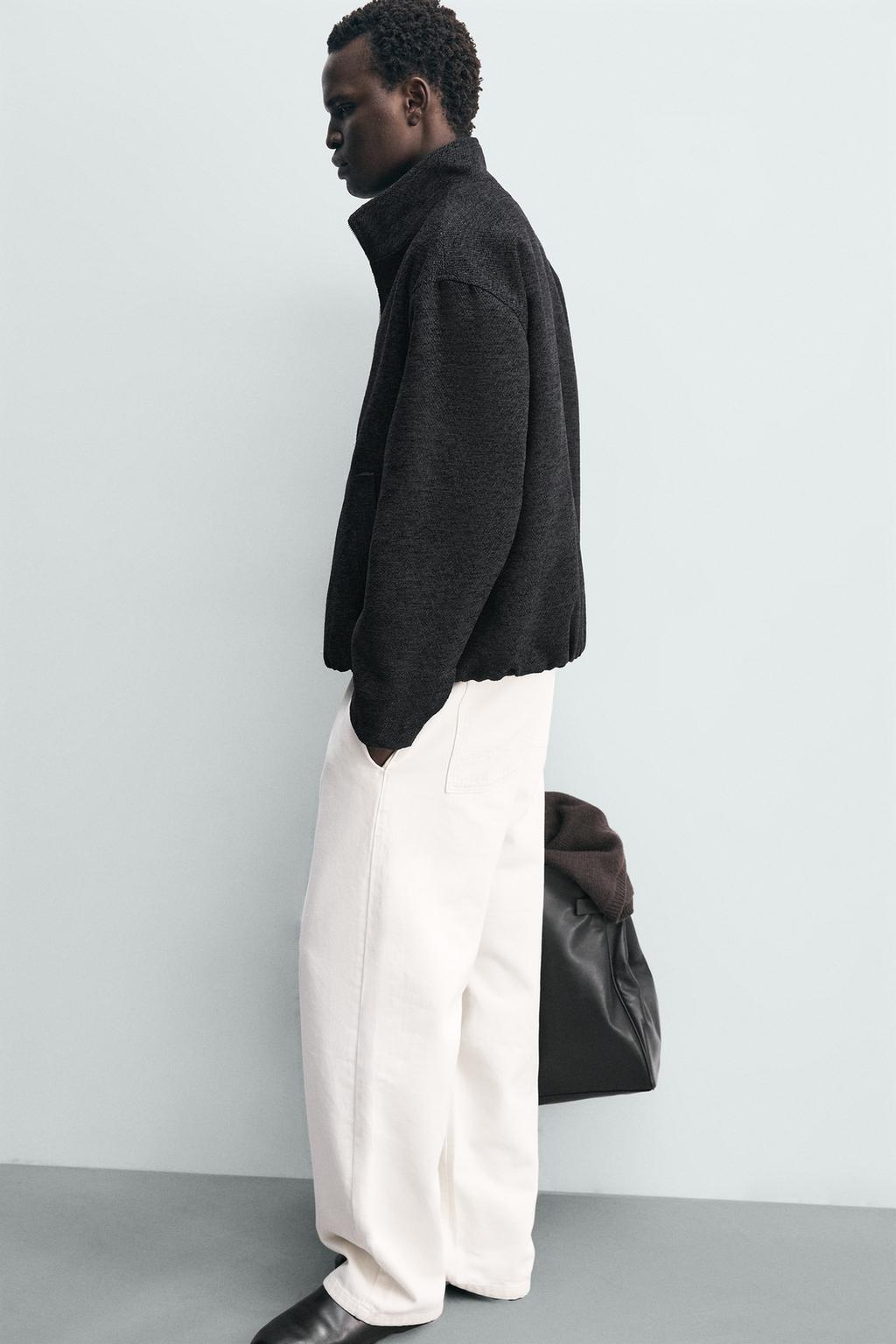 КУРТКА JACQUARD С ГЕОМЕТРИЧЕСКИМ РИСУНКОМ