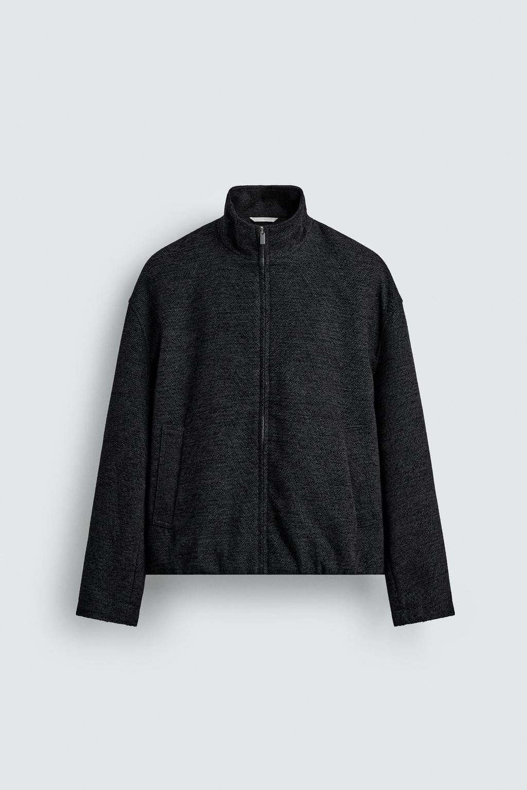 КУРТКА JACQUARD С ГЕОМЕТРИЧЕСКИМ РИСУНКОМ