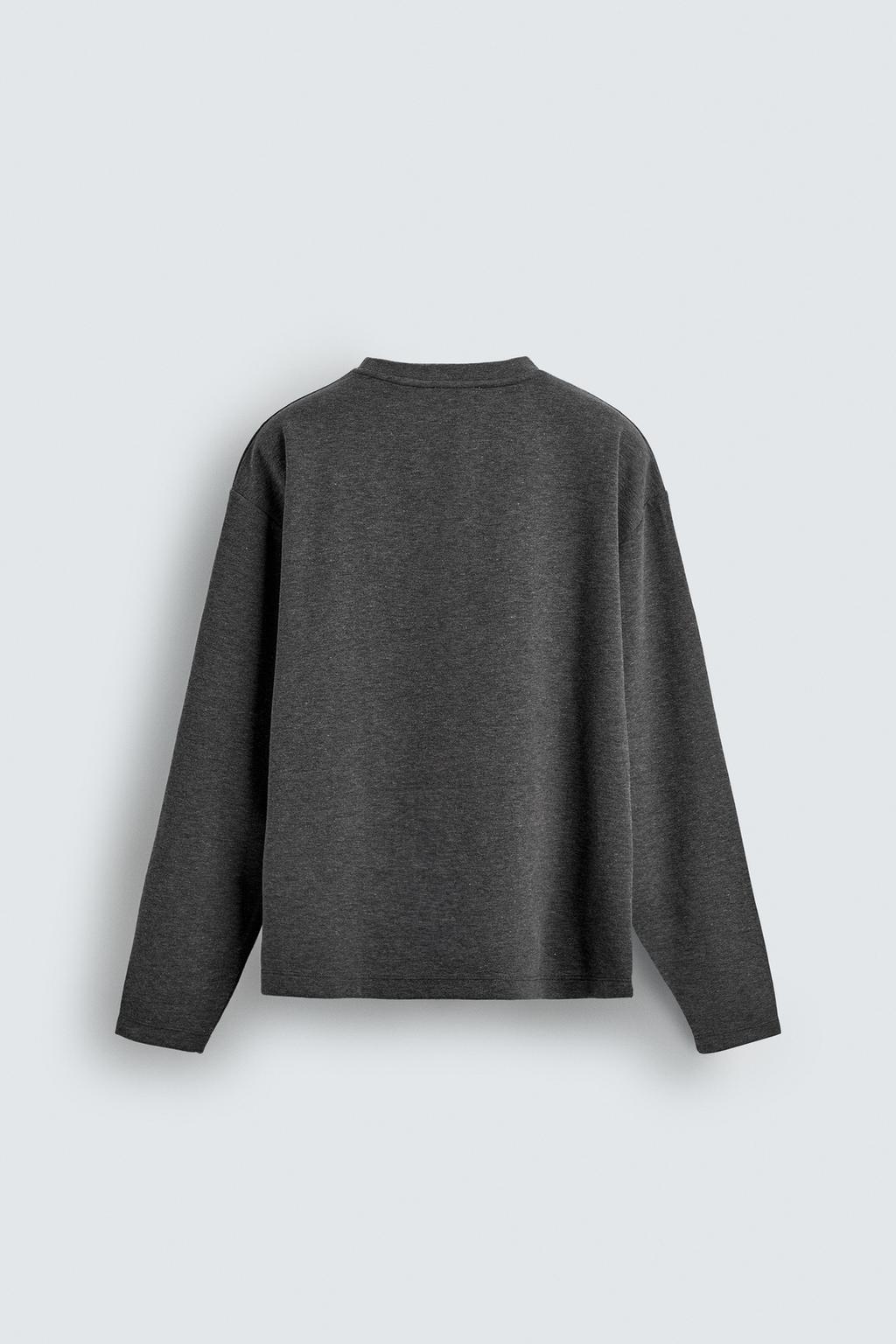 ФУТБОЛКА RELAXED FIT ИЗ РЕЛЬЕФНОЙ ТКАНИ