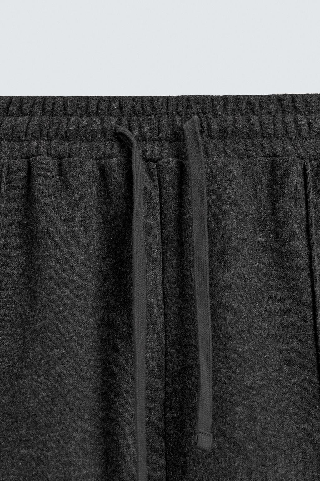 ДЖОГГЕРЫ WIDE-LEG С ТЕКСТУРОЙ