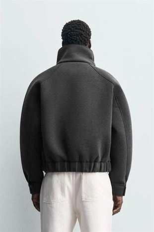 Куртка из неопрена с высоким воротником- Заказать в России