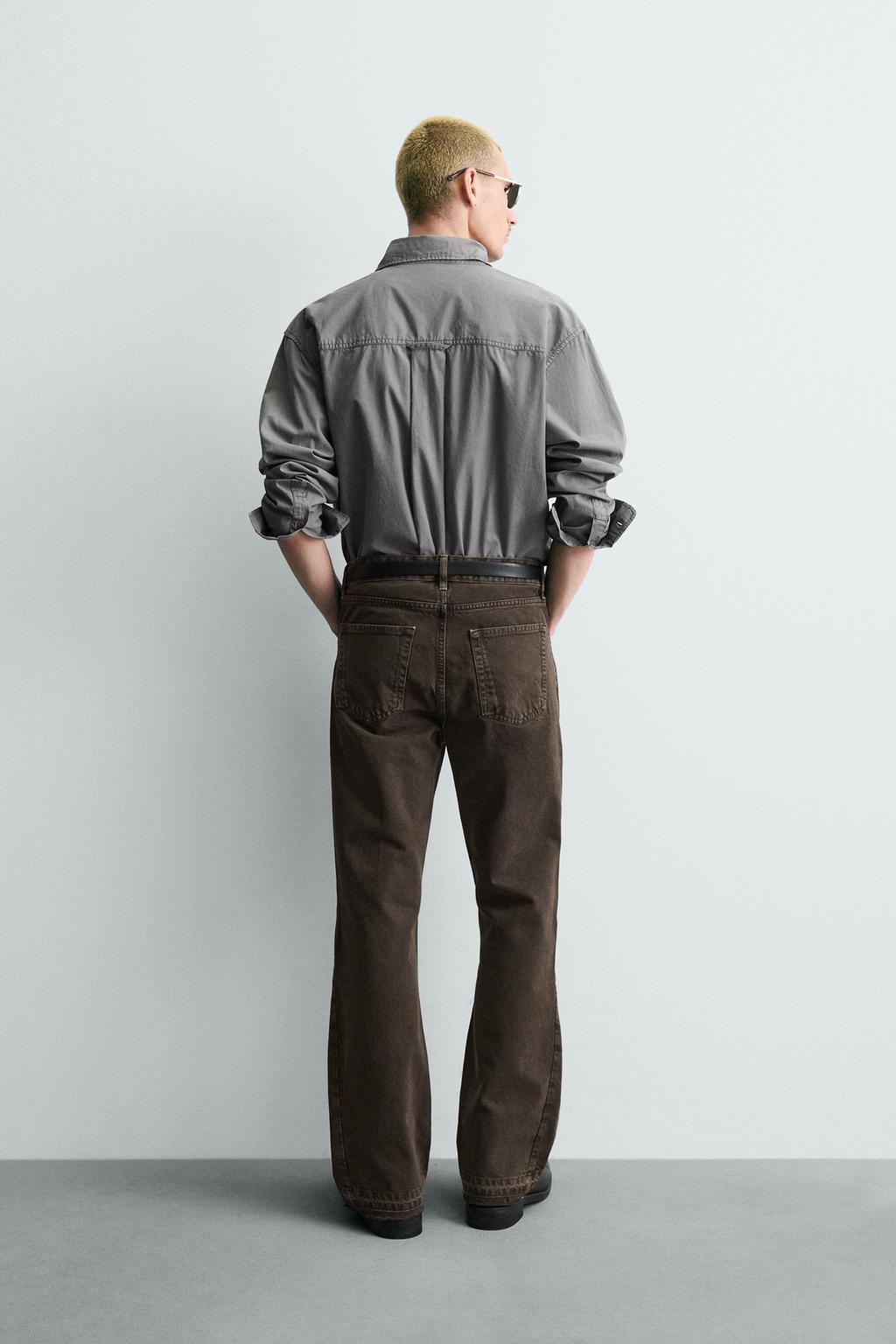 ДЖИНСЫ FLARE FIT С РАЗРЕЗАМИ