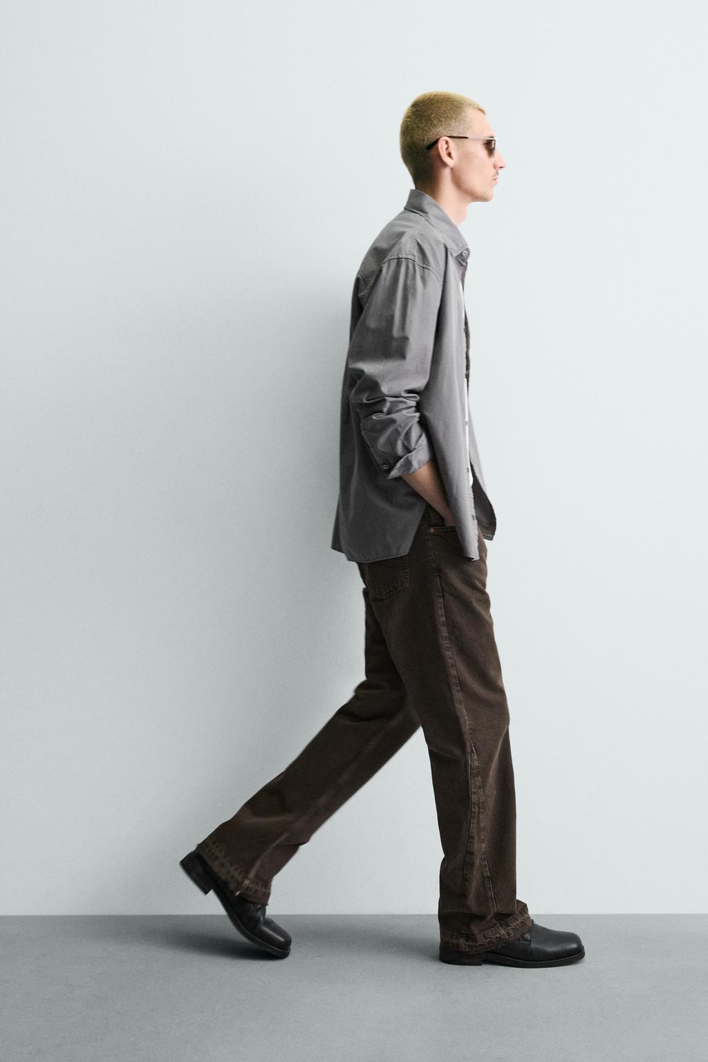 ДЖИНСЫ FLARE FIT С РАЗРЕЗАМИ